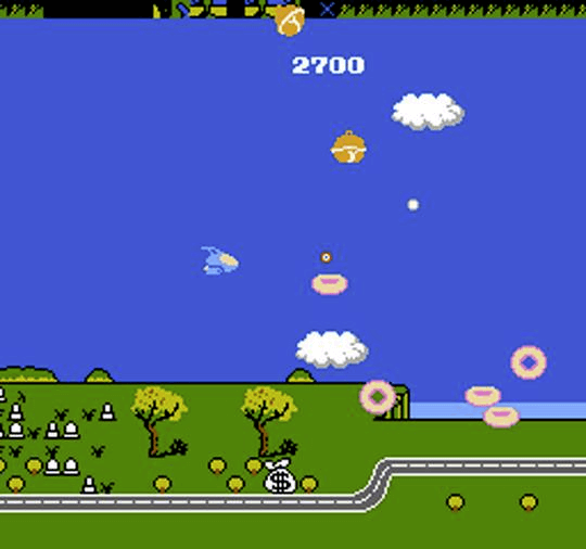 Moero Twinbee screenshot 5 for Famicom Disk System